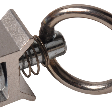 Cantonal Oeillet de fixation pour rail avec ressort 900 DaN