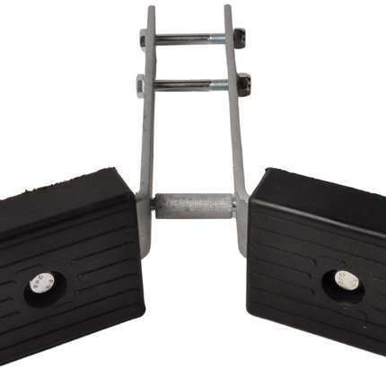 Cantonal Pare-battage / Butées d'etrave avec montage pour tube 60×60 mm