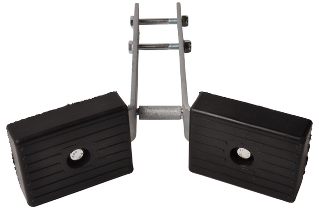 Cantonal Pare-battage / Butées d'etrave avec montage pour tube 60×60 mm