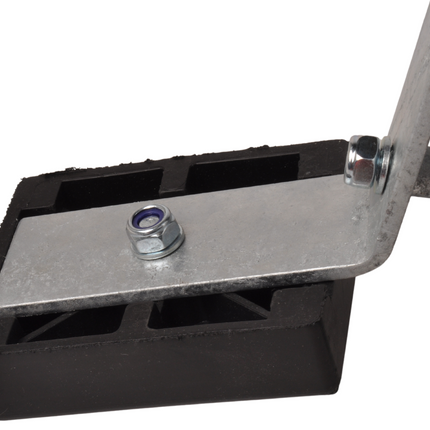 Cantonal Pare-battage / Butées d'etrave avec montage pour tube 60×60 mm