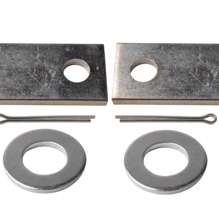 Cantonal Pega jeu central gauche/droite - y compris les plaques fendues - 4.00-4 & 3.00-8