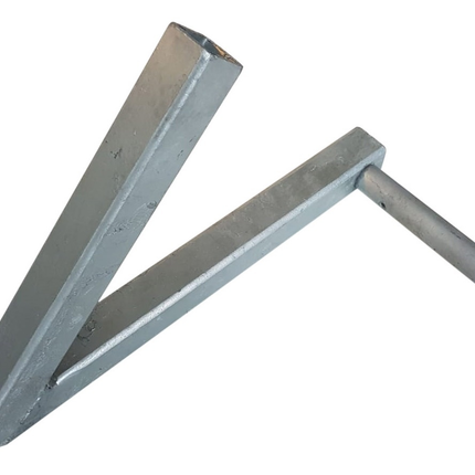 Cantonal Pied de support/centrage unilatéral pour Galets - droite