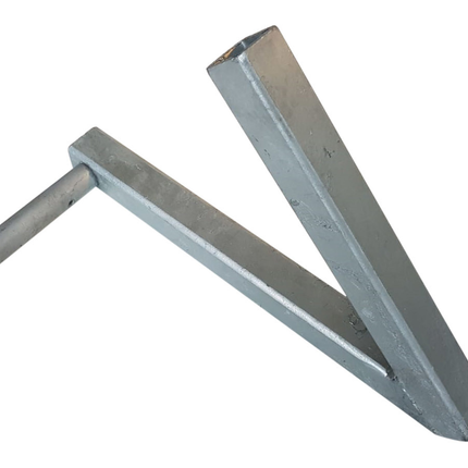 Cantonal Pied de support/centrage unilatéral pour Galets - gauche