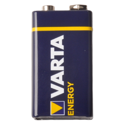 Cantonal Pile alcaline Varta Energy 9V sous blister