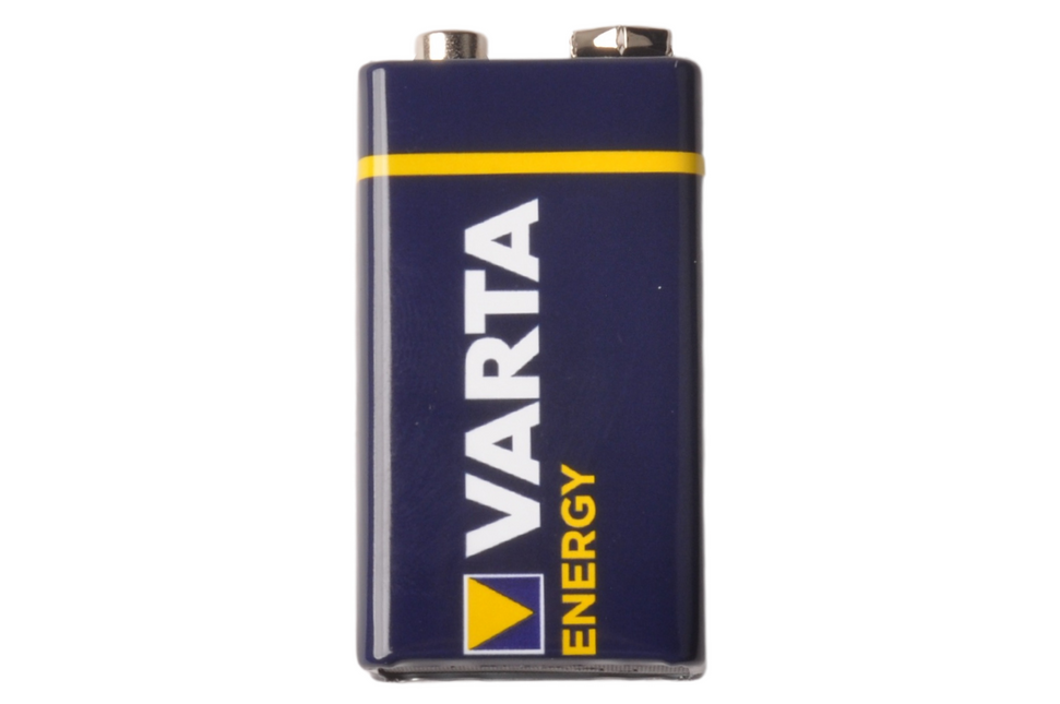 Cantonal Pile alcaline Varta Energy 9V sous blister
