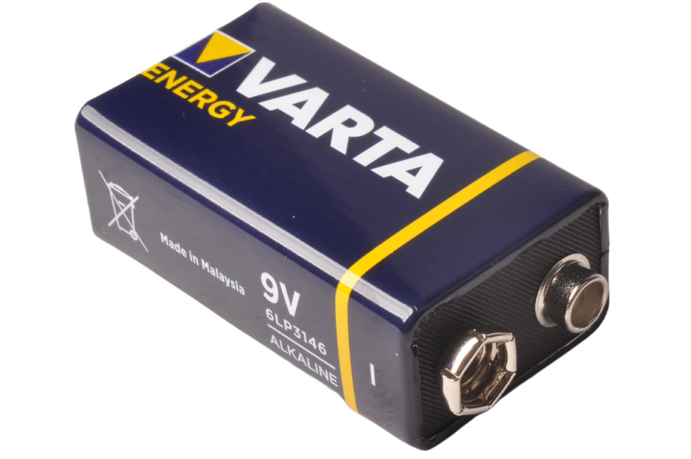 Cantonal Pile alcaline Varta Energy 9V sous blister