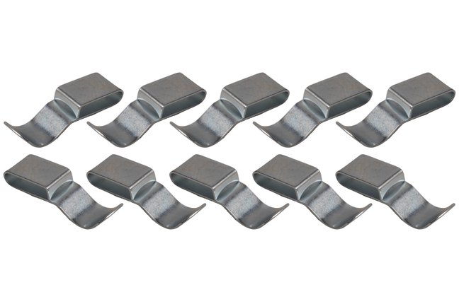 Cantonal Pince de châssis 43 mm pour fixation de câble - 10 pièces