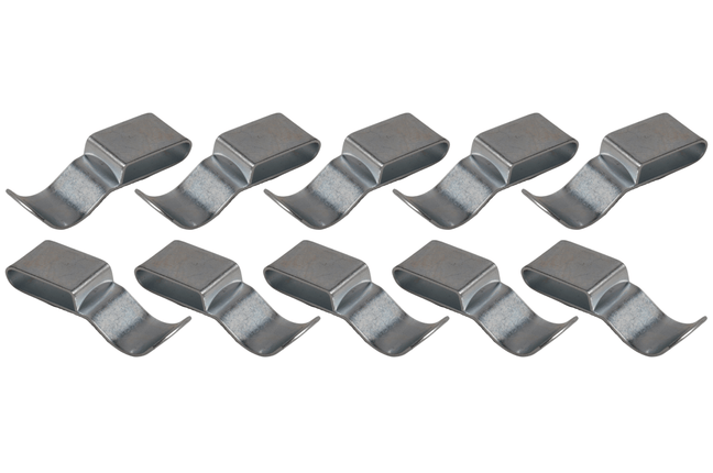 Cantonal Pince de châssis 43 mm pour fixation de câble - 10 pièces