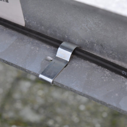 Cantonal Pince de châssis 43 mm pour fixation de câble - 10 pièces