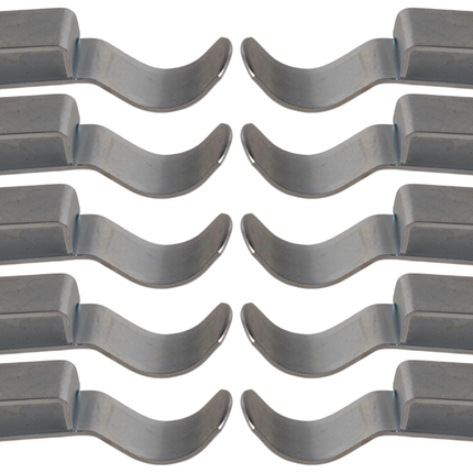 Cantonal Pince de châssis 43 mm pour fixation de câble - 10 pièces