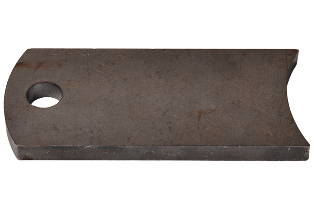 Cantonal Plaque à souder amortisseur droit