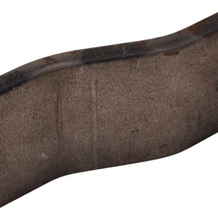 Cantonal Plaque à souder amortisseur plié