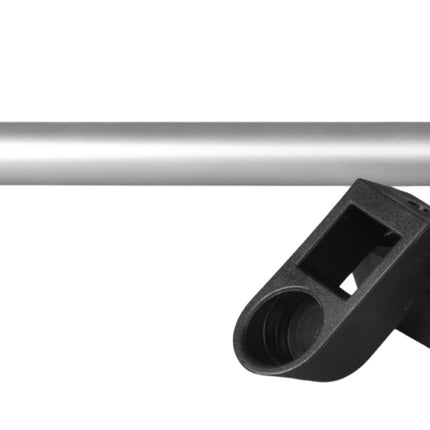 Cantonal Poignée aluminium 300x20 mm - argent/noir