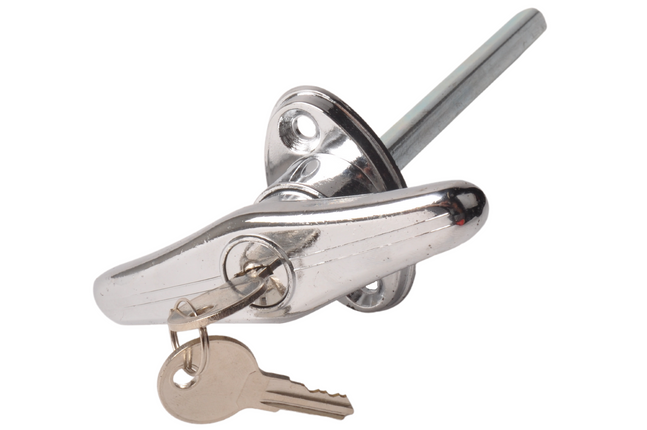 Cantonal Poignée en T/poignée de porte + 2 clés