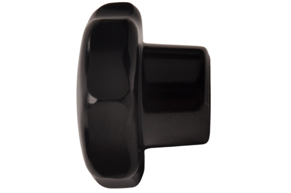 Cantonal Poignée étoile bakélite 25 mm M6