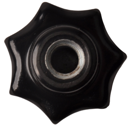 Cantonal Poignée étoile bakélite 25 mm M6