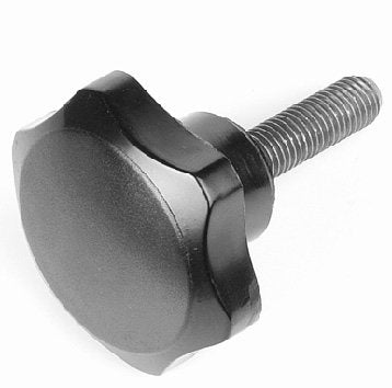 Cantonal Poignée étoile en bakélite 60 mm (M12x30 mm)