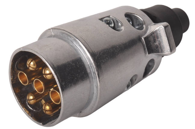 Cantonal Prise 7 broches pour remorque - métal