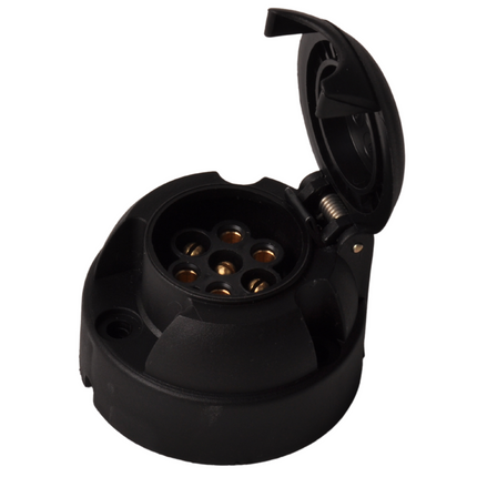 Cantonal Prise 7 broches PVC avec interrupteur pour phares antibrouillard