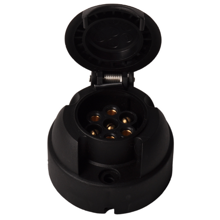 Cantonal Prise 7 broches PVC avec interrupteur pour phares antibrouillard