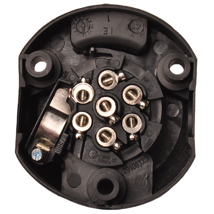 Cantonal Prise 7 broches PVC avec interrupteur pour phares antibrouillard