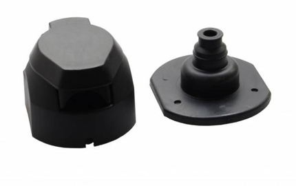 Cantonal Prise à 13 broches - caoutchouc d'étanchéité inclus - Micro-interrupteur pour antibrouillards inclus