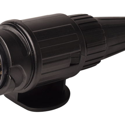 Cantonal Prise plastiques à 13 broches (connexion Jaeger) avec passe-fil à 1 et 2 trous