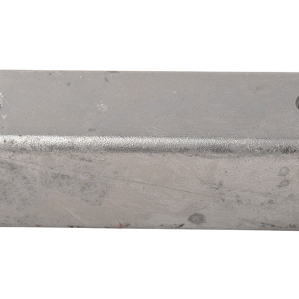 Cantonal Profil de douille 40x40x3 mm - M10 105 mm de diamètre - 130 mm de long