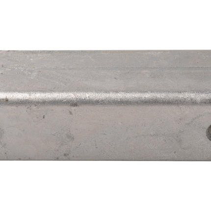 Cantonal Profil de douille 40x40x3 mm - M10 105 mm de diamètre - 130 mm de long