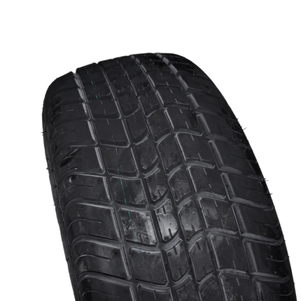 Cantonal Roue complète 10 pouces -18x8.00-10 / 195/50 B10 Pneus + Jantes - Opel Pas : 4x100 - 750 kg - 10PR - 60 mm diamètre moyeu