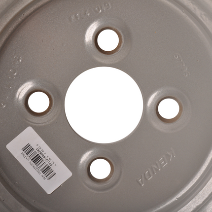 Cantonal Roue complète de remorque - 195/55R10C - entraxe : 4x100 - capacité de charge : 500 kg - diamètre du moyeu : 57 mm - 10PR