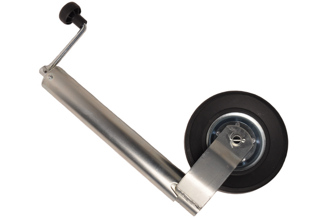 Cantonal Roue jockey 60 mm Jante en acier pour pince simple.