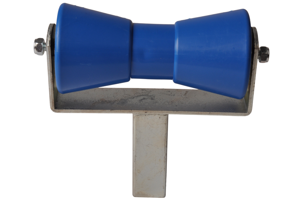 Cantonal Rouleau de quille bleu 200x85 mm complet sur support en T