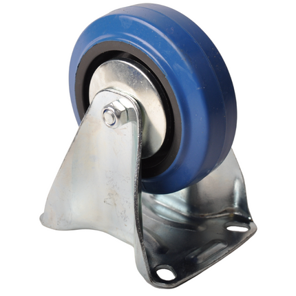 Cantonal Roulette fixe 100 mm - 125 kg - Hauteur totale : 125 mm