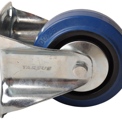 Cantonal Roulette fixe 100 mm - 125 kg - Hauteur totale : 125 mm