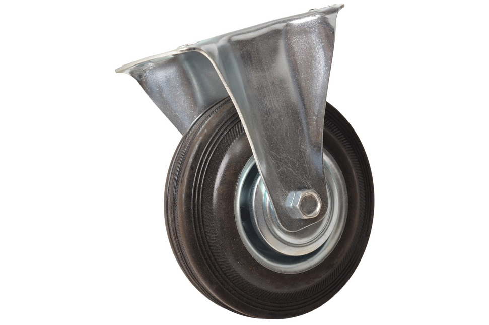 Cantonal Roulette fixe 125 mm - 100 kg - Hauteur totale : 150 mm