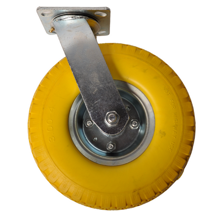 Cantonal Roulette pivotante PU 300x4 - 80 kg - hauteur totale 300 mm