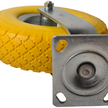 Cantonal Roulette pivotante PU 300x4 - 80 kg - hauteur totale 300 mm