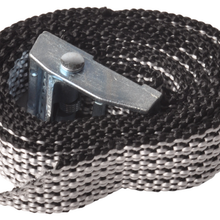 Cantonal Sangles d'arrimage grises 80x1,6 cm (150 kg) - Set de 4 pièce