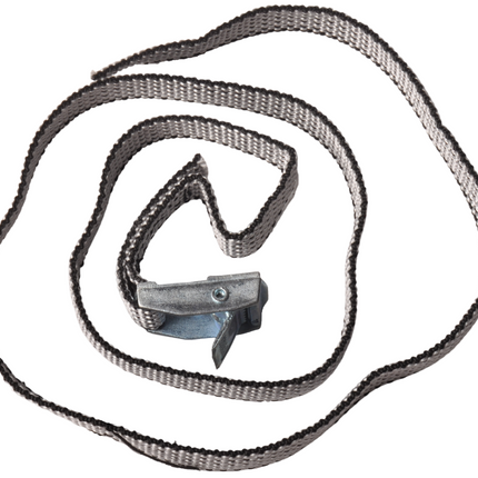 Cantonal Sangles d'arrimage grises 80x1,6 cm (150 kg) - Set de 4 pièce