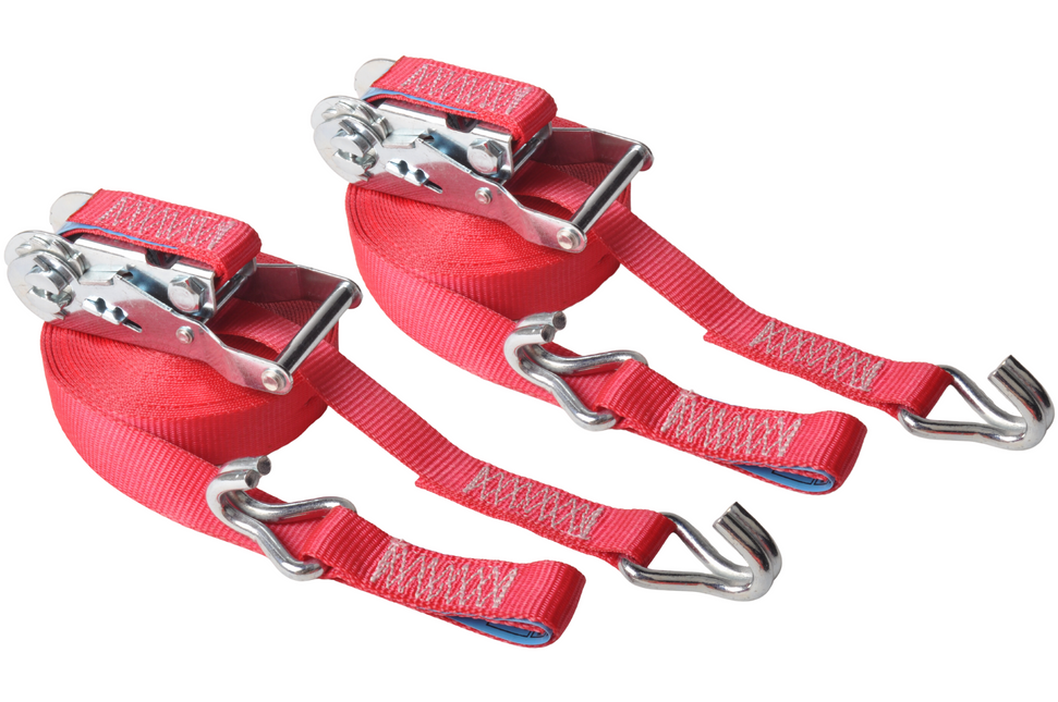 Cantonal Sangles d'arrimage rouge 700x2,5 cm (750 kg)