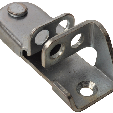 Cantonal Serrure à barre galvanisée - droite - pour barre de Ø22 mm