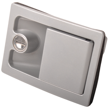 Cantonal Serrure de caravane extérieure aluminium verrouillable