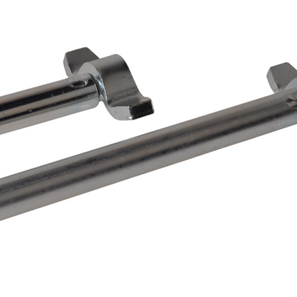 Cantonal Serrure de conteneur/barre tournante avec poignée - y compris la tige