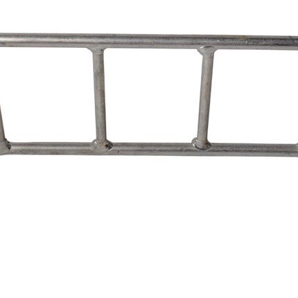 Cantonal Set de 2 grilles de protection de feu arrière en acier - 225x110x65 mm