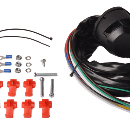 Cantonal Set de câbles 13 broches les pour attelage de remorque - 1,5 mètre