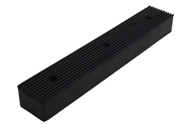 Cantonal Support de bateau latéral 348x59x37 mm caoutchouc