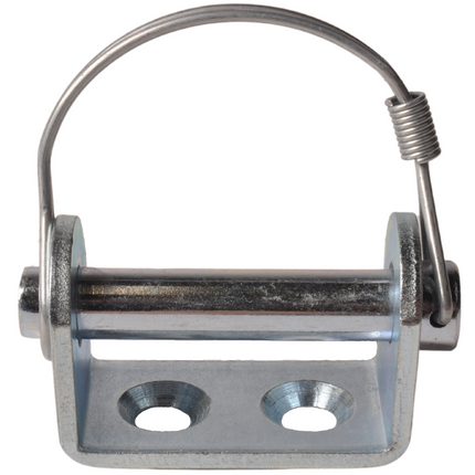 Cantonal Support de charnière à visser + goupille de verrouillage pour charnière de panneau arrière