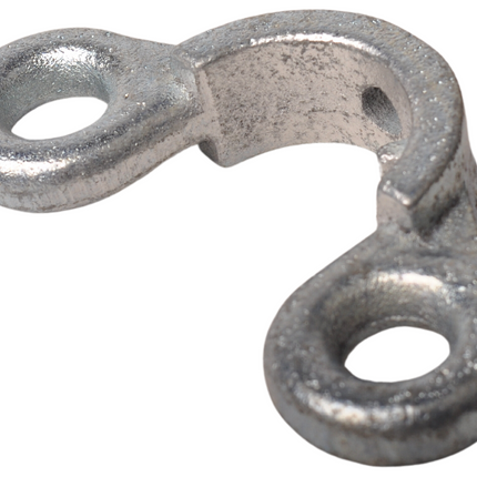 Cantonal Support de cloison avec 2 œillets 130 mm