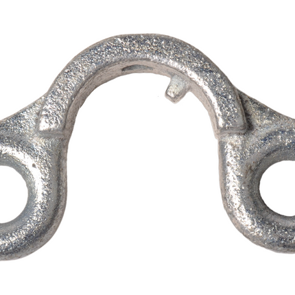 Cantonal Support de cloison avec 2 œillets 130 mm